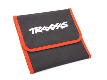 Traxxas TRX8725 Tool pouch, red (custom embroidered with Traxxas logo) - een opgev