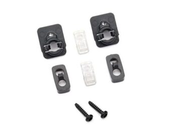 Traxxas TRX8816X Side marker light housing (2)/ mount (2)/ lens (2)/ 1.6x5 BCS (self-tapping) (2) - een set van kleine