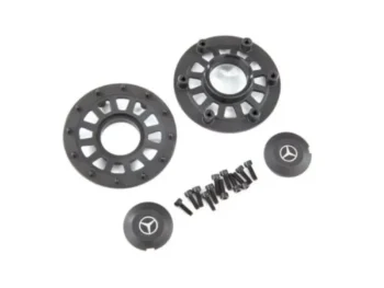 Traxxas TRX8875 Center caps (2)/ beadlock rings (2) (requires #8255A extended stub axle)