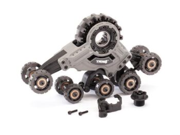 Traxxas TRX8884 Traxx, rear, right (assembled) (requires 8886 stub axle, 7061 GTR shock, & 8896, TRX8884 - grijs