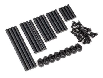 Traxxas TRX8940X Suspension Pin Set, Complete (Hardened Steel), 4X6 - een complete
