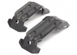 Traxxas TRX8944 Skidplate, Front (1), Rear (1) - twee donkerg