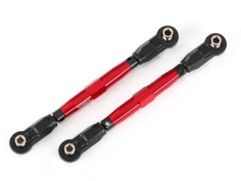 Traxxas TRX8948R TOE LINKS FRONT TUBES RED - twee identieke