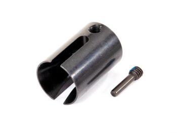 Traxxas TRX8951 Drive cup (1)/ 4x15.8mm screw pin (use only with #8950X, 8950A driveshaft) - een donker