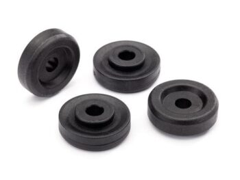 Traxxas TRX8957 Wheel Washers, Black (4) - vier zwarte, ronde ringen