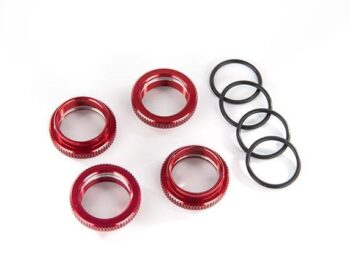 Traxxas TRX8968R Spring Retner Gt-Maxx Alum Red - drie rode, ger
