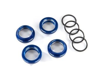 Traxxas TRX8968X Spring Retner Gt-Maxx Alum Blu - vier blauwe