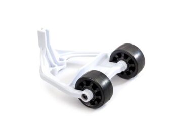 Traxxas TRX8976A Wheelie bar, white - witte kunststof