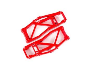 Traxxas TRX8999R Suspension arms, lower, red (left and right, front or rear) (2) (for use with #8 - twee rode, kunst