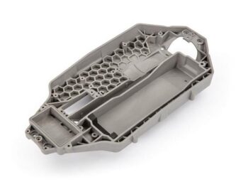 Traxxas TRX9022 Chassis - een lichtgrijs kunststof chassis