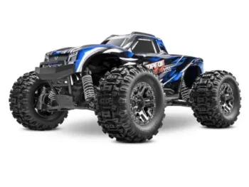 Traxxas TRX90376-4BLUE  Stampede 4X4 VXL HD zonder batterij en lader blauw