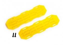 Traxxas TRX8121A Traction boards, yellow/ mounting hardware - twee fel