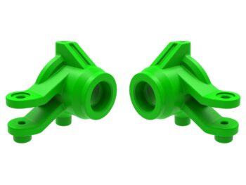 Traxxas TRX10736-GRN Steering blocks, left & right (green) - twee identieke, fel