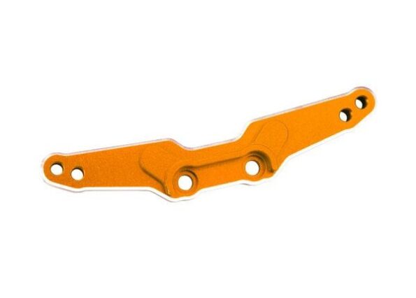 Traxxas TRX10539-ORNG Shock tower, rear, 6061-T6 aluminum (orange-anodized)/ 3x15mm BCS (with threadlock) (2)