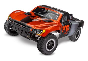 Traxxas TRX58376-74-FOX Traxxas Slash: 1/10-Scale 2WD VXL HD - FOX