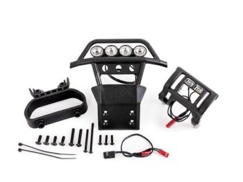 Traxxas TRX3694 LED light set, complete (includes front and rear bumpers with LED lights & BEC Y-harness) (fits 2WD Stampede) - een complete set zwar