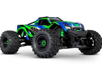 Traxxas TRX89086-4GRN Traxxas Wide Maxx 1/10 Scale 4WD Brushless Electric Monster Truck, VXL-4S, TQi - GREEN - een robuuste RC monster