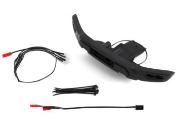 Traxxas TRX10190 LED light set, Ford Raptor R (contains front bumper with LED light bar and headlights harness) (fits #10111 series bodies) - een zwar