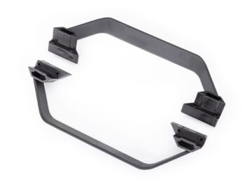 Traxxas TRX10223 Nerf bars, chassis (2) - twee donkergrijze