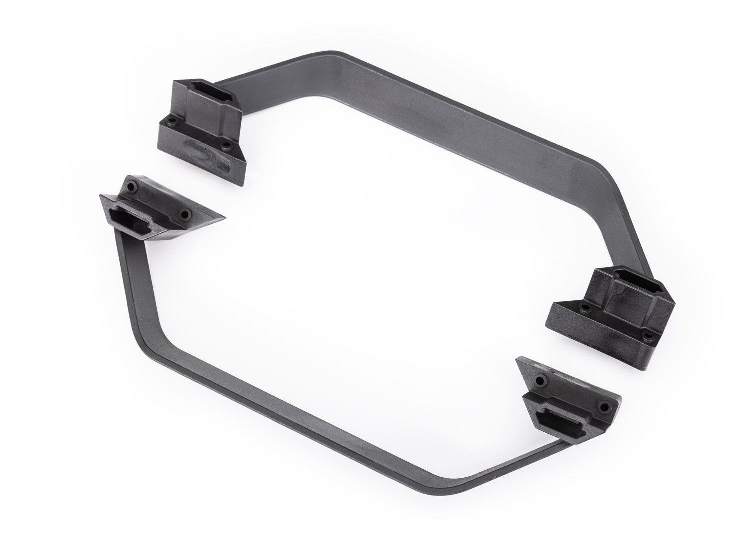 Nerf bars, chassis (2) Traxxas TRX10223 Nerf bars, chassis (2) - twee donkergrijze