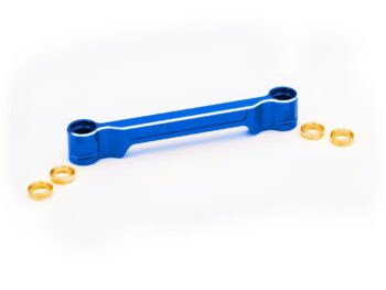 Traxxas TRX10239-BLUE Draglink, steering, 6061-T6 aluminum (blue-anodized) - een blau