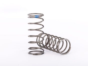 Traxxas TRX10243 Springs, shock (natural finish) (GT-Maxx) (1.400 rate, blue stripe) (2) - twee