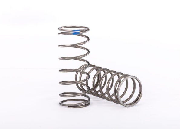Traxxas TRX10243 Springs, shock (natural finish) (GT-Maxx) (1.400 rate, blue stripe) (2)