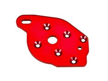 Traxxas TRX10259-RED Plate, motor, 6061-T6 aluminum (red-anodized) - een