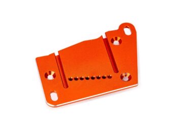 Traxxas TRX10263-ORNG Motor mount cap, 6061-T6 aluminum (orange-anodized) - oranje