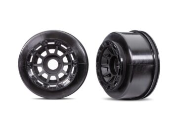 Traxxas TRX10271 Wheels (black) (2) - twee zwarte