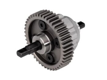 Traxxas TRX10280X Differential kit, center (complete) (aluminum carrier, 20MM wt differential fluid) (fits Maxx or Maxx Slash) - grijs