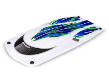 Traxxas TRX10316-GRN Hatch, Spartan SR, green graphics (fully assembled) - witte bootkap
