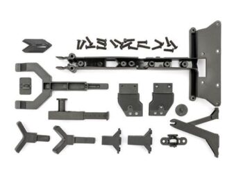 Traxxas TRX10352X Rebuild kit, boat trailer (front) (plastic parts and hardware only) - een set van