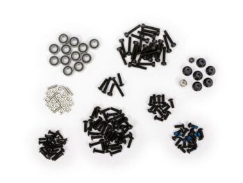 Traxxas TRX10398 Hardware kit, stainless steel (contains all stainless steel hardware used on #10350 boat trailer) - een assortiment van