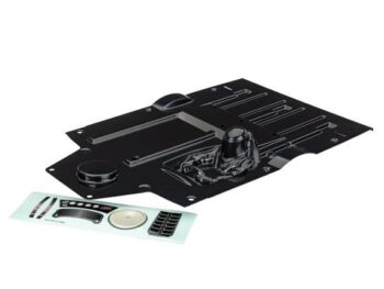 Traxxas TRX10419 Interior, Slash Mudboss, black (painted)/ decal sheet - zwart