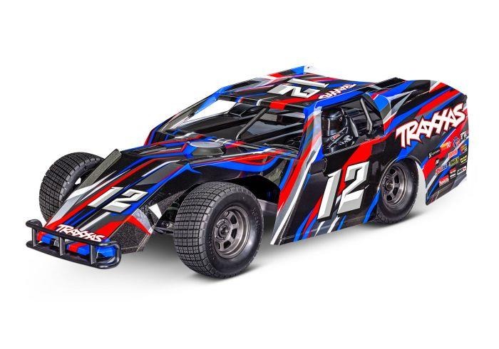 Traxxas Slash Modified BL-2S Red (Mudboss) Traxxas TRX104354-74RED Traxxas Slash Modified BL-2S Red (Mudboss) - een radiografisch best