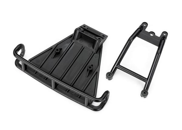 Bumper, front (upper (1), lower (1)) Traxxas TRX10436 Bumper, front (upper (1), lower (1)) - twee