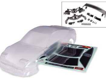 Traxxas TRX10515 4-Tec Drift Nissan 240SX Clear Body - een