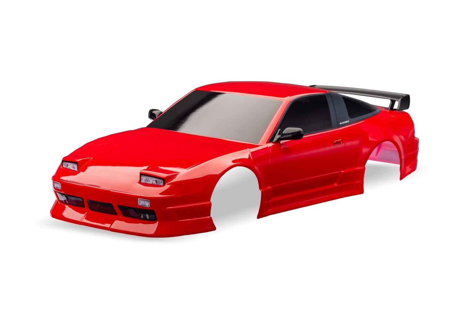 4-Tec Drift Nissan 240SX Red Body Traxxas TRX10515-RED 4-Tec Drift Nissan 240SX Red Body - glanz