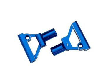 Traxxas TRX10534-BLUE Suspension arms, lower, front, 6061-T6 aluminum (blue-anodized) (left & right)/ 2.5x5mm BCS (with threadlock) (2) - twee blauw