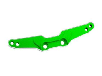 Traxxas TRX10539-GRN Shock tower, rear, 6061-T6 aluminum (green-anodized)/ 3x15mm BCS (with threadlock) (2) - een lang