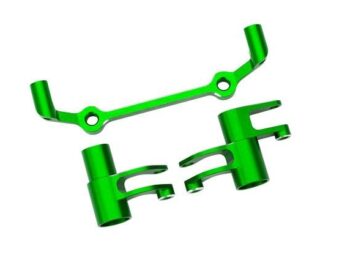 Traxxas TRX10543-GRN Steering bellcranks, drag link (green-anodized 6061-T6 aluminum)/ 5x8x2.5mm ball bearings (2)/ 6x10x3mm ball bearings (2)/ hardware - drie fel