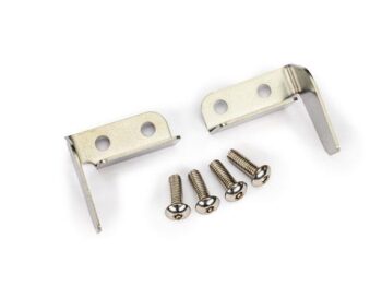 Traxxas TRX10630 Trim tab & turn fin (left & right)/ 4x12mm BCS (stainless) (4) - twee zilverkleur