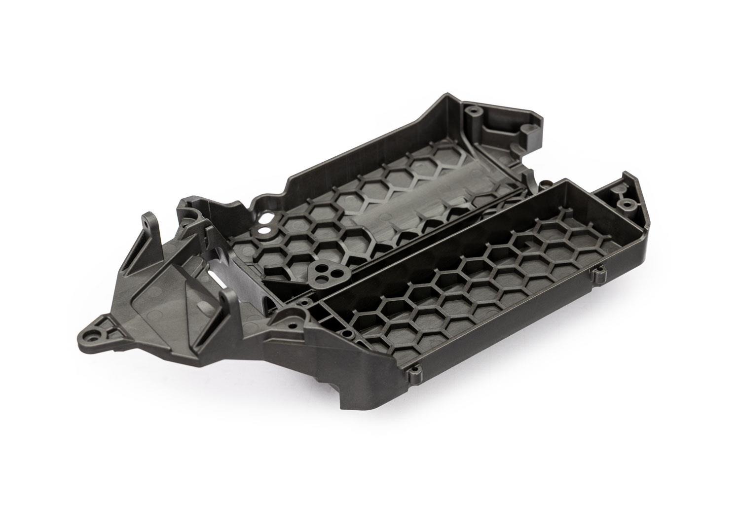 Chassis mini Maxx (requires TRX10728X front bulkhead) Traxxas TRX10722X Chassis mini Maxx (requires TRX10728X front bulkhead) - een donker