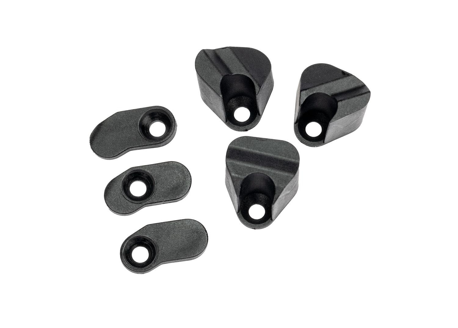 Adapters, electronic speed control (inner (3), outer (3)) Traxxas TRX10724 Adapters, electronic speed control (inner (3), outer (3)) - zes