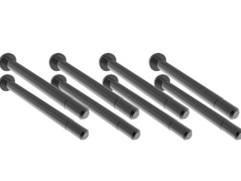 Traxxas TRX10740X Suspension pins, outer (hardened steel), 3x34mm (4), 3x37mm (4) - acht