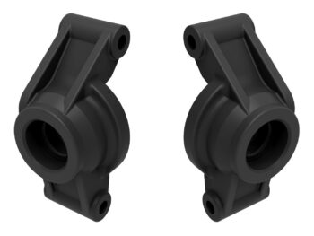 Traxxas TRX10752-BLK Carriers, stub axle (black) (rear) (left & right) - twee zwarte