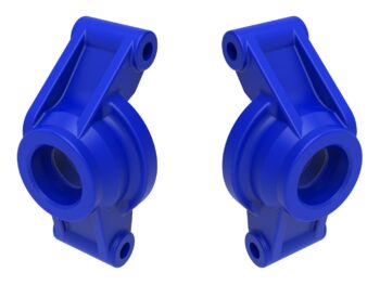 Traxxas TRX10752-BLUE Carriers, stub axle (blue) (rear) (left & right) - twee