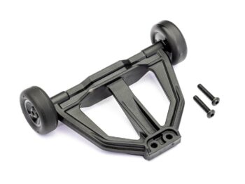 Traxxas TRX10776-BLK Wheelie bar (assembled) - een zwar