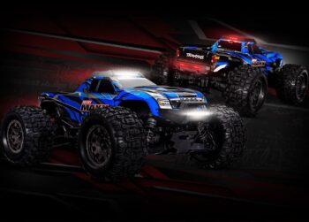 Traxxas TRX10795 LED light kit, Mini Maxx, complete (includes front & rear bumpers with LED lights, roof skid plate with LED lights, 3-volt accessory power supply, and power tap connector (with ca